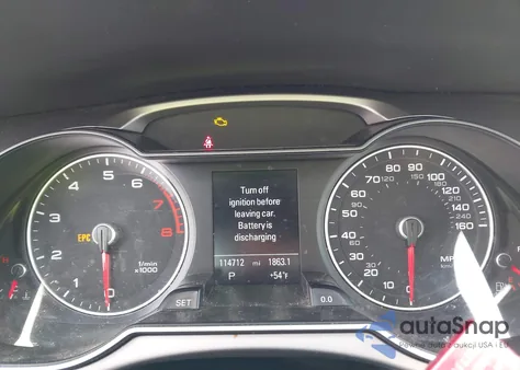 2014 Audi A4 2.0T Premium z USA, uszkodzony, nr VIN WAUBFAFLXEN008533